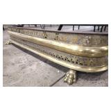 BRASS FIREPLACE GUARD