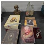 JEFFERSON/HAMILTON DESKTOP ASSORTMENT & BOTTLES