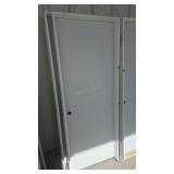 2- 30' W X 80' H DOORS WITH JAMS