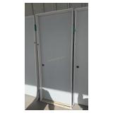 2- 30' W X 80' H DOORS WITH JAMS