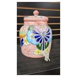 TALAVERA STYLE BEVERAGE DISPENSER
