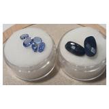 2.4 CTS TANZANITE & 7.85 CTS SAPPHIRES