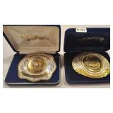 2 BRONZE TOKEN MT CENTENNIAL & BI CENTENNIAL