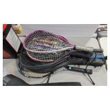 8 TENNIS & RACKET BALL RACKETS