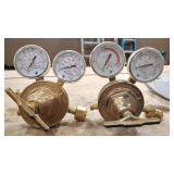 2 VICTOR M-450D & 460A GAUGES