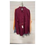 5 CINCH BUTTON SHIRTS SZ XL