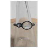 925 MOONSTONE & TOPAZ COLOR RING