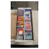 BOX OF SPORTS CARDS