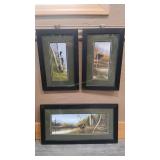 3 - BLACK BEAR FRAMED ART