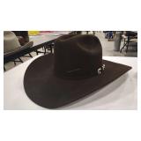 STETSON SKYLINE 6X SZ. 7 1/4 HAT, BOX & EXTRA
