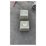 2 4X4 CEMENT POST ANCHORS