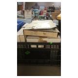 BASKET OF COLLECTOR PLATES