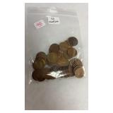 50 WHEAT PENNIES