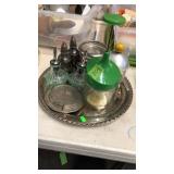 COASTERS, CHOPPER, VINEGAR & OIL CONTAINERS