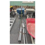 3 ADJUSTABLE SPRINKLERS W/ STANDS