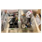 2 TRAYS OF MISC HARDWARE ITEMS