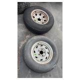 2 15' TIRES & WHEELS