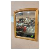 BEVELED MIRROR, 18.5'X22.5'