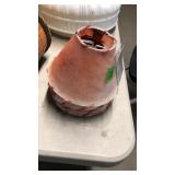 4 RAWHIDE LAMPSHADES