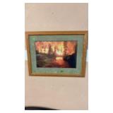 BITTERROOT FIRES OF 2000 FRAMED PHOTOGRAPH