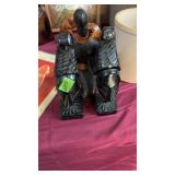 GROUP OF 3 WOOD CARVED FIGURES
