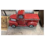 RED METAL TRUCK COOLER, 47'X19'X25'