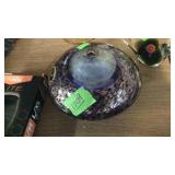 EAGLE ART GLASS CENTERPIECE