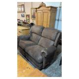 LAY Z BOY MICRO FIBER RECLINGING LOVESEAT