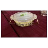 'PRESSED FLOWERS' PROMOTIONAL PYREX BAKING DISH