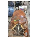 WESTERN SADDLE W/ 14' SEAT  **NOT STAND