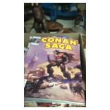GROUP OF COMIC BOOKS CONAN
