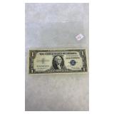 1935 E SERIES ONE DOLLAR SILVER CERTIFICATE