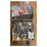 2 BX OF COSTUME JEWELRY