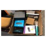 BX OF MISC W/ ECHO AUTO ALEXA , CARDIO GRAM, ETC