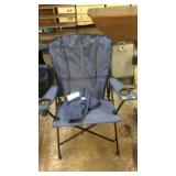 BLUE FOLDING CAMP CHAIR