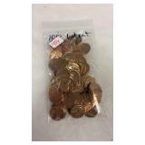 100 WHEAT PENNIES