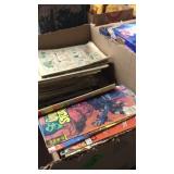 BX OF COMIC BOOKS