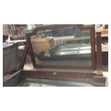 ANTIQUE OAK DRESSER MIRRIR