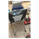 GRAY FOLDING CAMP CHAIR