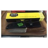 BUCK DEMASCUS KNIFE & SHEATH