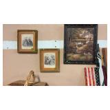 GROUP OF 3 PICTURES  **ONE BROKEN GLASS