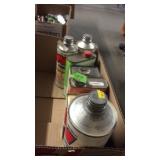 GROUP OF 7 PARTIAL CANS OF POWDER