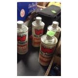 GROUP OF 4 CANS OF POWDER 296 & 630