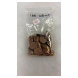 100 WHEAT PENNIES
