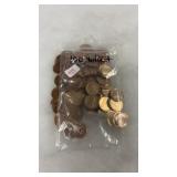 100 WHEAT PENNIES