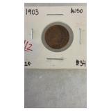 1903 INDIAN HEAD PENNY