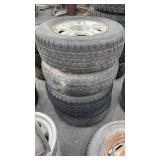 SET OF 4 235/70R16 TIRES