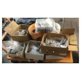 GROUP OF STAINLESS STEEL BOLTS, SCREWS & MISC