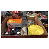 BX W/ POKER CHIPS, DECOR ITEMS & MISC