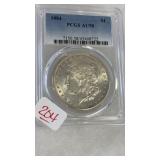 1884 MORGAN SILVER DOLLAR